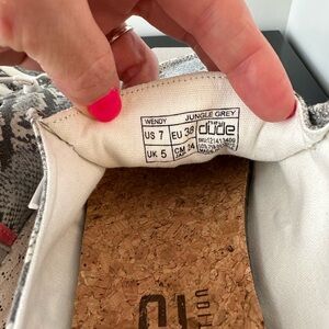 Hey dude Wendy jungle grey size 7